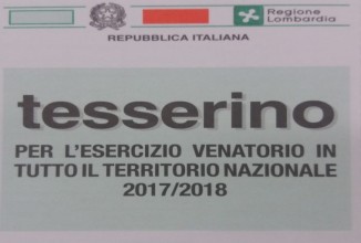 Il tesserino arriva per posta