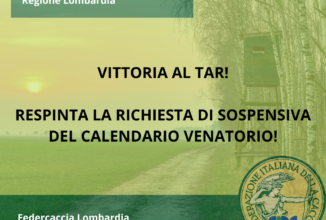Vittoria al Tar: respinta la richiesta di sospensiva del calendario regionale
