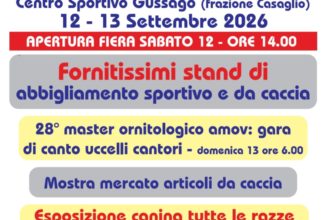 Gussago si prepara alla 79ª Fiera della Caccia: tra mostre, cinofilia e convivialità